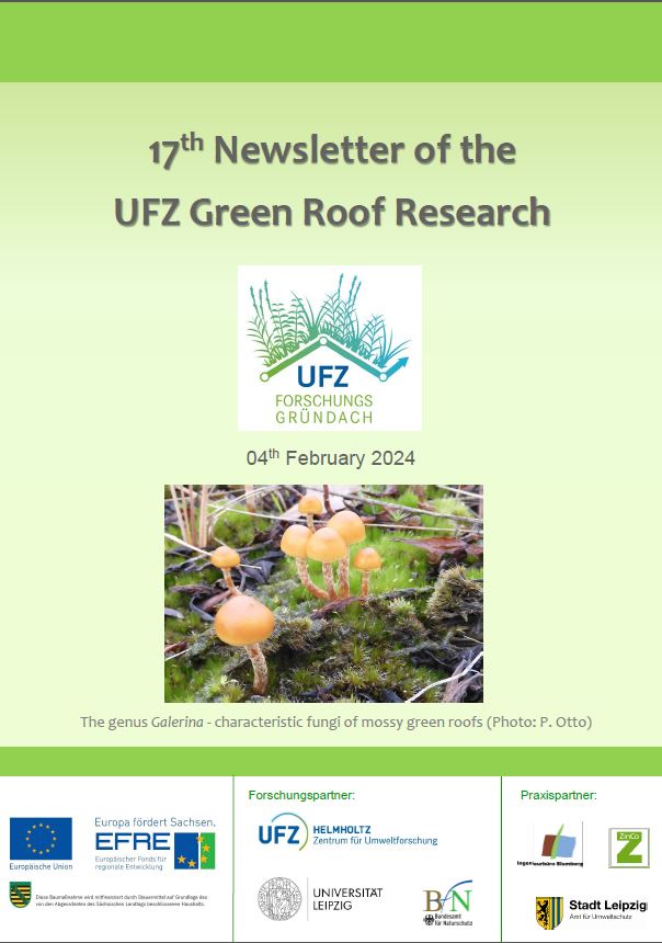 16th UFZ Green Roof Research Newsletter
